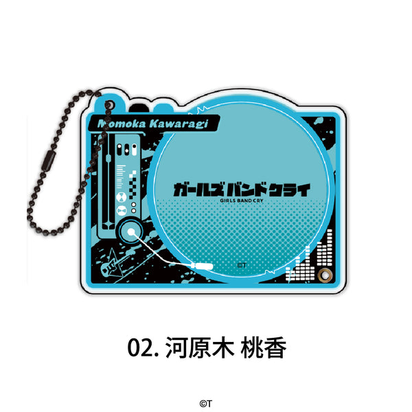 『ガールズバンドクライ』缶バッジフレーム 02.河原木 桃香
